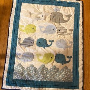 Baby/Toddler whale comforter